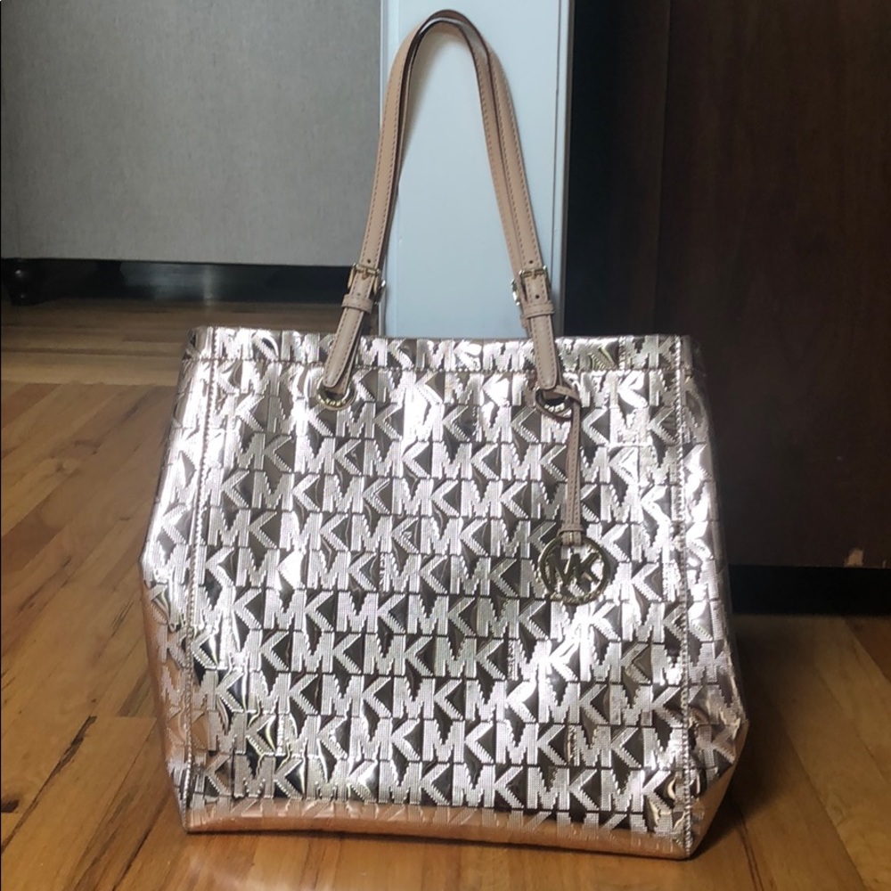 Michael Kors Metallic Should Bag